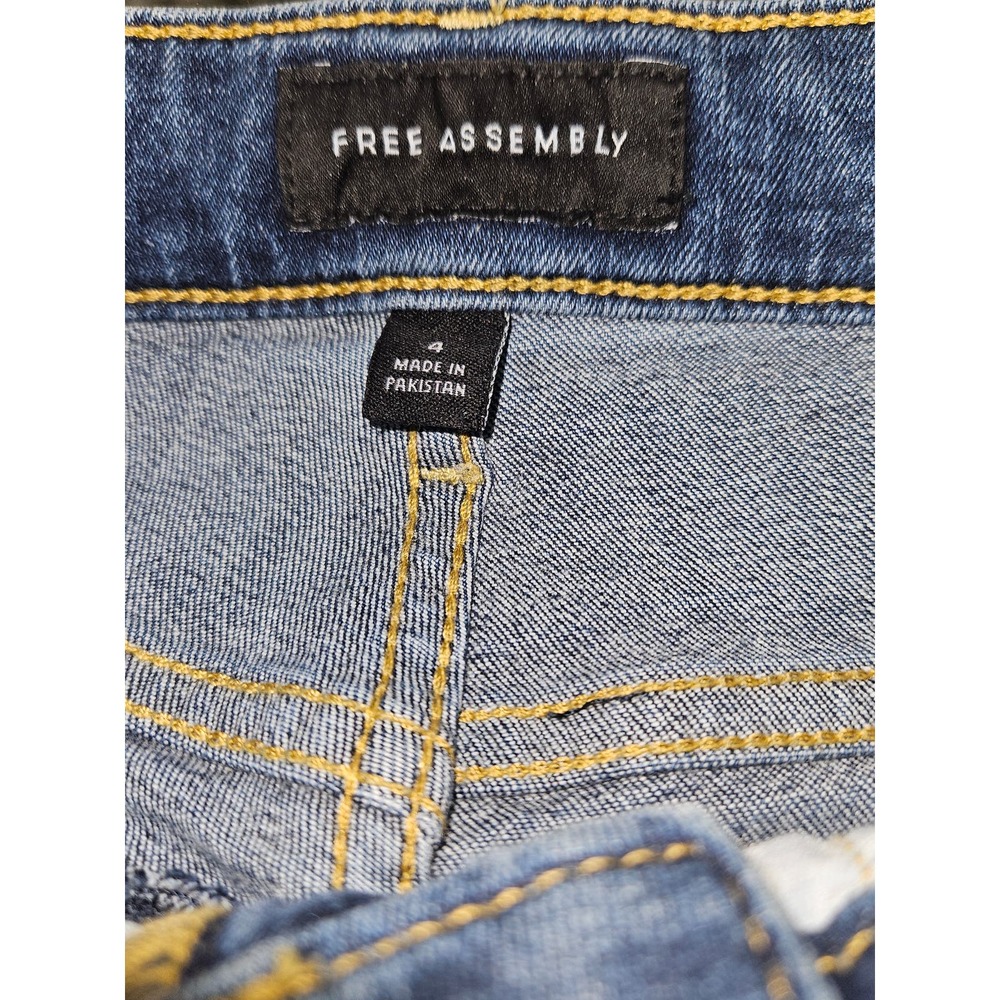 Free assembly women’s skinny jeans size 4 - Picture 2 of 3